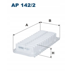 FILTR POWIETRZA FILTRON AP 142/2 TOYOTA YARIS II