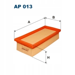 FILTR POWIETRZA FILTRON AP 013 VW GOLF
