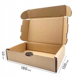 KARTON PUDEŁKO PACZKOMAT A 180x120x40 200szt.