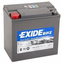 AKUMULATOR MOTOCYKLOWY EXIDE BIKE 12V 14AH GEL 12-14