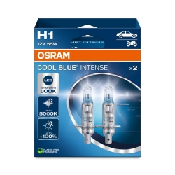 ŻARÓWKI OSRAM COOL BLUE INTENSE NEXTGEN H1 55 W 2 SZT.