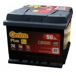 AKUMULATOR CENTRA PLUS 50AH 450A 50 AH !
