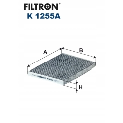 FILTR KABINOWY FILTRON K 1255A