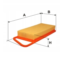 FILTR POWIETRZA FILTRON AP130/3 CITROEN AP 130/3