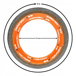 TAŚMA NAPRAWCZA KOZAK SREBRNA ZBROJONA DUCT TAPE MOCNY KLEJ 48mm x 5m