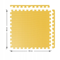 OCHRONNA MATA PODŁOGA GUMOWA PUZZLE NA SIŁOWNIĘ POD SPRZĘT 4 SZT 60x60