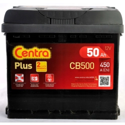 AKUMULATOR CENTRA PLUS 50AH 450A 50 AH !