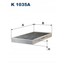 FILTR KABINOWY FILTRON K 1035A