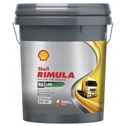 SHELL RIMULA R6 LME 5W30 20L E6 E7
