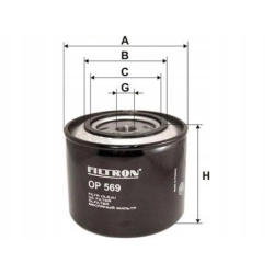 FILTR FILTRON OP569 RENAULT VW OP 569