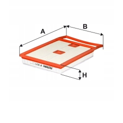 FILTR POWIETRZA FILTRON AP183/5 DO SKODA FABIA III