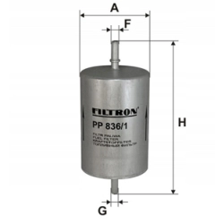 FILTR PALIWA FILTRON PP836/1 AUDI SEAT PP 836/1