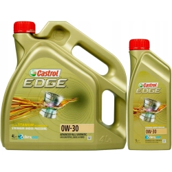 OLEJ SILNIKOWY SYNTETYCZNY CASTROL EDGE TITANIUM FST 0W-30 0W30 5L