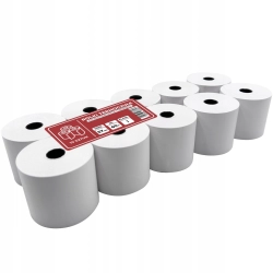 ROLKA TERMICZNA ROLKI TERMICZNE 57x60 57mm 60m DO KASY FISKALNEJ 10 szt.