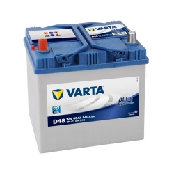 AKUMULATOR VARTA BLUE 60AH 540A D48 LEWY+