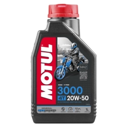 MOTUL 3000 4T 20W50 1L API SL JASO MA2