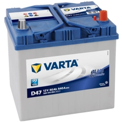 AKUMULATOR VARTA BLUE 60AH 540A D47