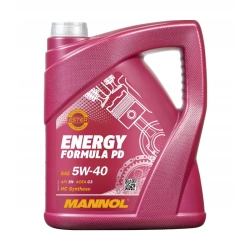 MANNOL ENERGY FORMULA PD 5W40 5L API SN C3