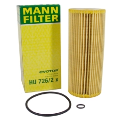 FILTR OLEJU MANN HU726/2X AUDI SEAT SKODA VW