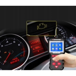 TESTER SKANER DIAGNOSTYCZNY OBD2 KONNWEI KW320 CE MENU W J. POLSKIM