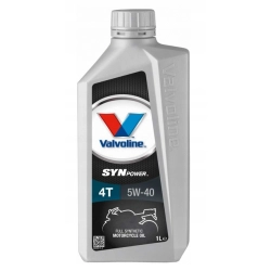 VALVOLINE SYNPOWER 4T 5W40 API SN JASO MA MA2 1L