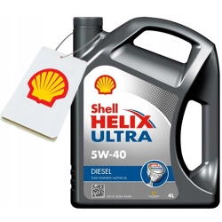 SHELL HELIX DIESEL ULTRA 5W40 4L + GRATIS
