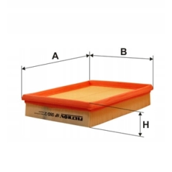 FILTR POWIETRZA FILTRON AP080/2 DO PEUGOT AP 080/2