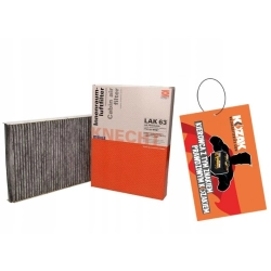 FILTR KABINOWY KNECHT LAK 63 DO AUDI SEAT VW