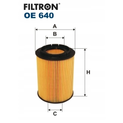 FILTR OLEJU FILTRON OE 640