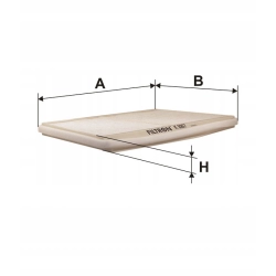 FILTR KABINOWY FILTRON K 1067