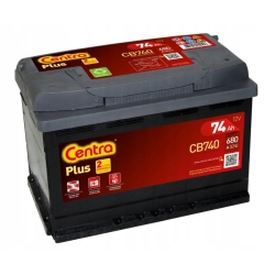 AKUMULATOR CENTRA PLUS 74AH/680A 74 AH !