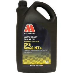 MILLERS OLEJ SILNIKOWY SYNTETYCZNY MOTORSPORT CFS NANODRIVE 5W40 5W-40 5L