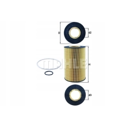 FILTR OLEJU KNECHT OX 835D