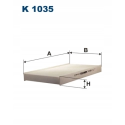 FILTR KABINOWY FILTRON K1035 DO FIAT ALFA ROMEO