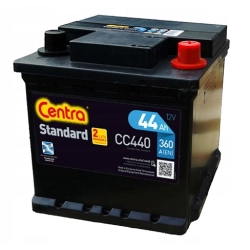AKUMULATOR CENTRA STANDARD 44AH 360A CC440