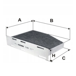 FILTR KABINOWY FILTRON K1111A AUDI SEAT VW K 1111A