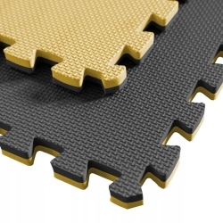 OCHRONNA MATA PODŁOGA GUMOWA PUZZLE NA SIŁOWNIĘ POD SPRZĘT 4 SZT 60x60 2CM