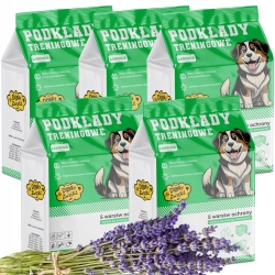 PODKŁADY CHŁONNE PREMIUM HIGIENICZNE MATY ZAPACHOWE DLA PSA L 90x60 100 SZT