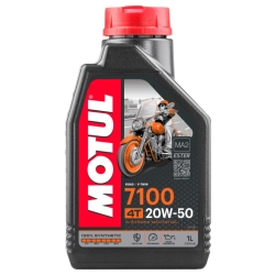 MOTUL 7100 4T ESTER 20W50 MA2 1L