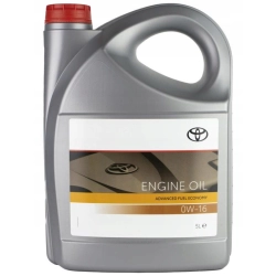 OLEJ TOYOTA 0W16 ADVANCED FUEL ECONOMY 5L HYBRYD