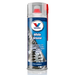 VALVOLINE WHITE GREASE 500ML BIAŁY SMAR SPRAY PTFE