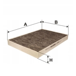 FILTR KABINOWY FILTRON K1078A AUDI K 1078A