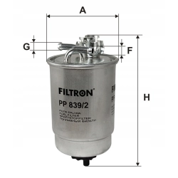 FILTR PALIWA FILTRON PP839/2 DO VW SEAT SKODA