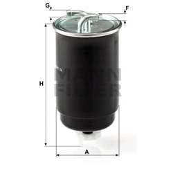 FILTR PALIWA MANN FILTER WK 845/3