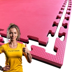 OCHRONNA MATA PODŁOGA GUMOWA PUZZLE NA SIŁOWNIĘ POD SPRZĘT 100x100 2CM