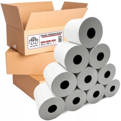 ROLKA TERMICZNA ROLKI TERMICZNE 57x20 57mm 20m DO KASY FISKALNEJ 100 szt.