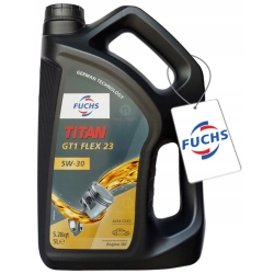 FUCHS TITAN GT1 FLEX 23 5W30 5L DEXOS 2 PRO FLEX
