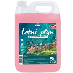 LETNI PŁYN DO SPRYSKIWACZY EFEKT NIEWIDZIALNEJ WYCIERACZKI WYDAJNY 10L 2x5L