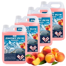 PŁYN DO SPRYSKIWACZY ZIMOWY -22°C ZAPACHOWY BARDZO SKUTECZNY (4x5L)  20L