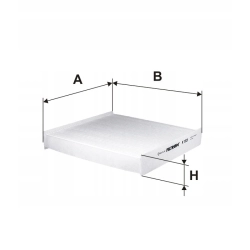 FILTR KABINOWY FILTRON K 1321 DO DACIA CLIO